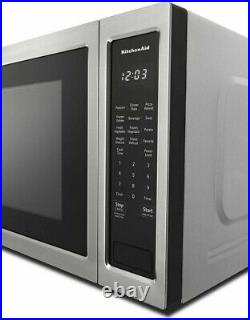 KitchenAid KMCS3022GSS 24in Stainless Steel Countertop Microwave Oven 1200w NIB