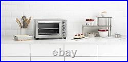 KitchenAid Steel 12 Convection Countertop Toaster Oven Bake Broil RKCO253CU
