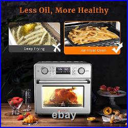Kitcher 26.5QT Air Fryer Oven, Countertop Toaster Oven 6 Slice Convection Ovens