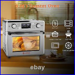 Kitcher 26.5QT Air Fryer Oven, Countertop Toaster Oven 6 Slice Convection Ovens