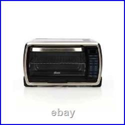 Large Digital Countertop Convection Toaster Oven, Black & Stainless Steel
