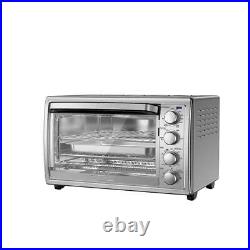 Large Size Countertop Convection Toaster Oven Stainless Steel 9 Slice NO SHIP CA