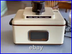 Little Lovin Oven by Imarflex Vintage Retro Countertop Convection Oven Cooker Wo