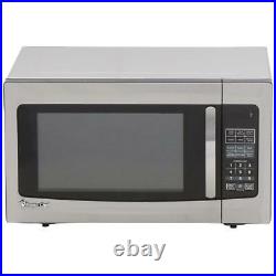 Magic Chef MCM1611ST 1.6 cu ft 1100 Watt Microwave Oven Countertop Stainless