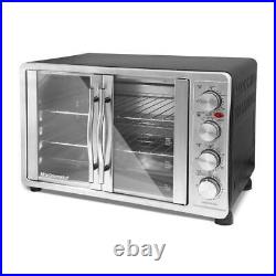 Maximatic Countertop Toaster Oven 2-Door 60-Min Timer with Rotisserie + Convection