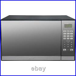 Mirror Finish Microwave Oven Oster 1.3 Cu. Ft. Stainless Steel with Grill NEW