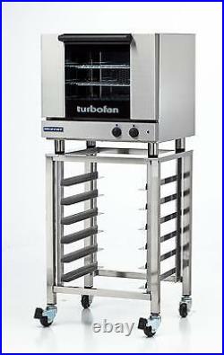 Moffat E23M3/SK23 Electric Convection Oven Half Size 3 Pan with Mobile Stand