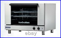 Moffat E27M2 Turbofan Electric Convection Oven Full Size 2 Pan Manual