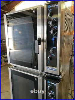 Moffat E35D6-26 Turbofan 35 Double Electric Convection Oven Full Size 6 Pan