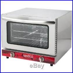 NEW! Avantco 1/4 Size Commercial Countertop Electric CONVECTION Oven Food Shop