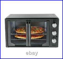 NEW Oster French Door Convection Toaster Oven, Countertop Oven, Metallic