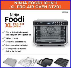 NINJA DT201 Foodi 10-in-1 XL Pro Air Fry Digital Countertop Convection Toaster