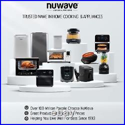 NUWAVE Bravo Air Fryer Convection Toaster Oven Countertop, Adjustable Dual Ev