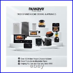 NUWAVE Bravo Air Fryer Toaster Smart Oven, 12-in-1 Countertop Convection, 30
