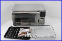 NUWAVE Bravo Air Fryer Toaster Smart Oven Countertop Convection Stainless Steel