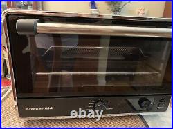New KitchenAid Digital Countertop Oven with Air Fry KCO124 Black Matte