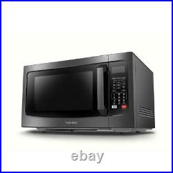 New TOSHIBA 1.5cu. Ft. CONVECTION MICROWAVE OVEN Black Stainless Steel 1000W
