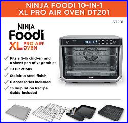 Ninja DT201 Foodi 10-In-1 XL Pro Air Fry Digital Countertop Convection Toaster O