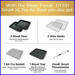 Ninja DT251 Foodi 10-in-1 Smart Air Fry Digital Countertop Convection Toaster Ov