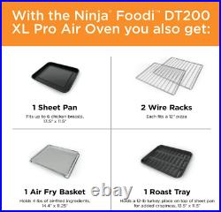 Ninja Foodi 8-in-1 XL Pro Air Fry Oven, Large Countertop Convection Oven, DT200