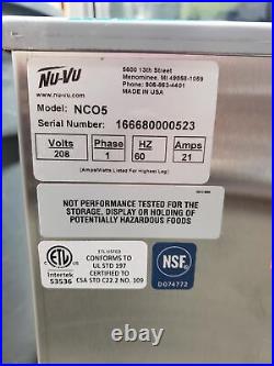Nu-vu Nco5 Countertop Convection Oven