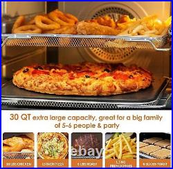 Nuwave Bravo XL Air Fryer Toaster Smart Oven, 12-in-1 Countertop Grill/Griddl