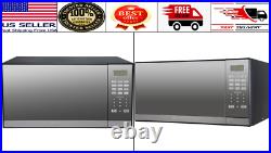 Oster 1.3 Cu. Ft. Stainless Steel With Mirror Finish Microwave Oven With Grill