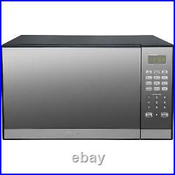 Oster 1.3 Cu. Ft. Stainless Steel with Mirror Finish Microwave Oven with Grill