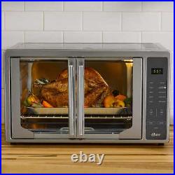 Oster Air Fryer Countertop Toaster Oven French Door and Digital Controls DENTED