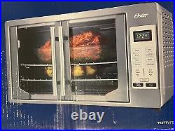Oster Black Stainless Digital French Door Countertop Oven Turbo Convection dent