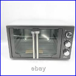 Oster Countertop Convection Toaster Oven with French Doors-Metallic Gray #NO8174