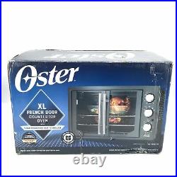Oster Countertop Convection Toaster Oven with French Doors-Metallic Gray #NO8174