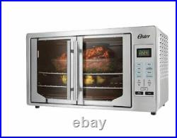 Oster Digital French Door Turbo Convection Countertop Oven Brushed Stainless Ste