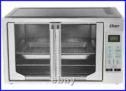 Oster Digital French Door Turbo Convection Countertop Oven Brushed Stainless Ste