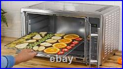Oster Digital French Door With Air Fry Countertop Wire/Broil Rack, Baking Pan