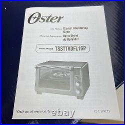 Oster Digital Stainless Steel Countertop Turbo Convection Oven 6-Slice 2019 Open