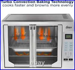 Oster French Convection Countertop and Toaster Oven Single Stainless Steel