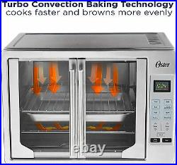 Oster French Convection Countertop and Toaster Oven Stainless Steel, Extra Large