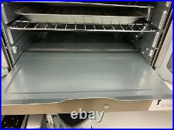 Oster French Door Air Fry Oven Countertop XL Capacity 10 Preset Functions