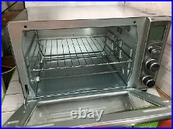Oster Large Digital Countertop Oven, Brushed Stainless Steel Fast Ship