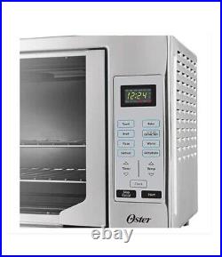 Oster Stainless Steel French Convection Countertop Oven Single Door Pull Digital