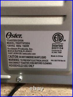 Oster TSSTTVFDDG, Countertop French Door Toaster Oven, Stainless Steel