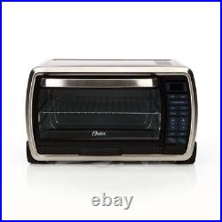 Oster Toaster OVEN Digital Countertop Convection Black / Stainless Steel Large