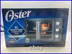 Oster XL Counter Top French Door Convection Toaster Oven. Charcoal & Metallic