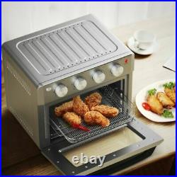 Oven Convection Toaster Air Fryer 7-In-1 Countertop Stainless Steel 19 Quarts