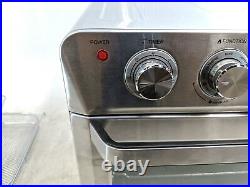 Ovente Air Fryer Toaster Oven, 1700W Stainless Steel Countertop Convection Oven