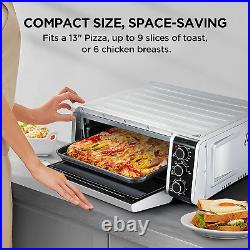 Pro Air Fryer Toaster Oven, 1800W Large Convection Oven Countertop, 8-In-1 Funct