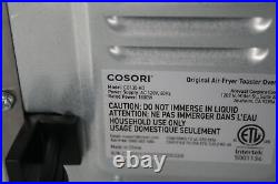 SEE NOTES COSORI Air Fryer CO130-AO Toaster Oven 12 in 1 Convection Countertop