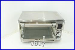 SEE NOTES COSORI CO130-AO Countertop Air Fryer Toaster Convection Oven Stainless
