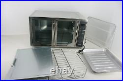 SEE NOTES Oster TSSTTVFDDAF Air Fryer 10 in 1 Countertop Toaster Oven XL Steel